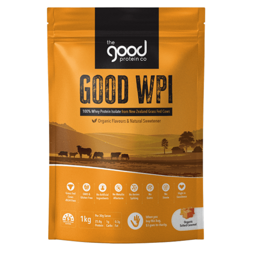 Good WPI Organic Salted Caramel 1kg